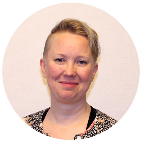 Porträtt på gruppledare Elin S.